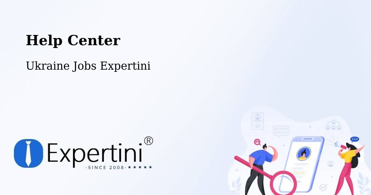 Help Center – Kyiv - Ukraine Jobs Expertini